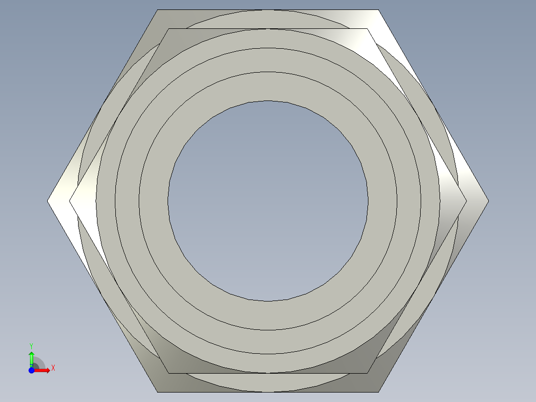 卡套式工业通用硬管接头16-12_trbu-s前视图