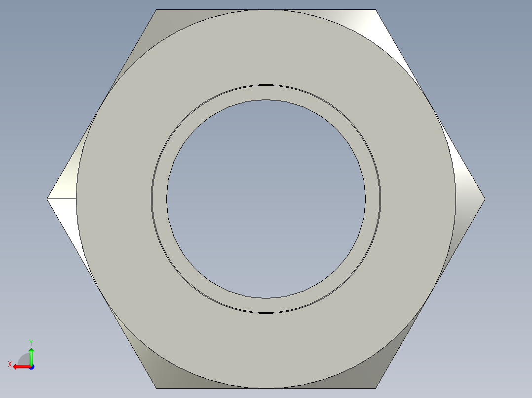 卡套式工业通用硬管接头16-12_trbu-s后视图