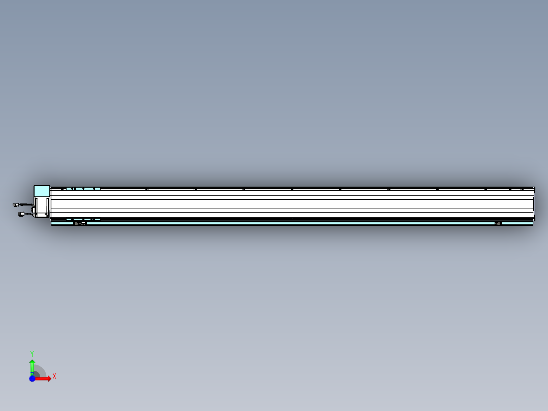威洛博VBF同步带传动一般环境VBF14-L45-S1700-BRU-ZP40-C3前视图