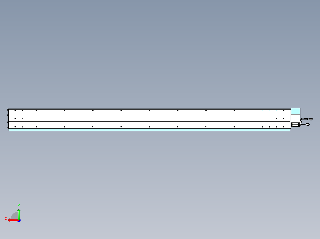 威洛博VBF同步带传动一般环境VBF14-L45-S1700-BRU-ZP40-C3后视图