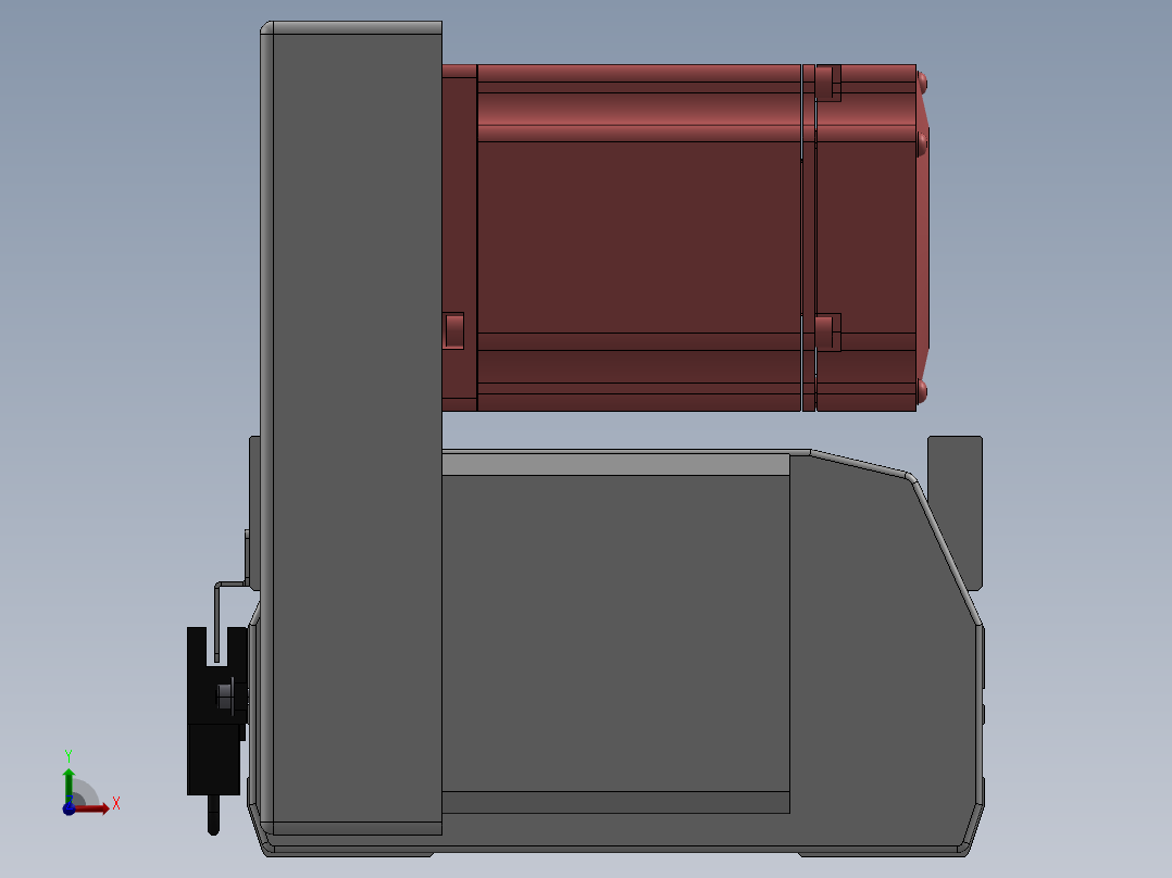 精密模组MT170-L125-1400-LU-M75-C4前视图