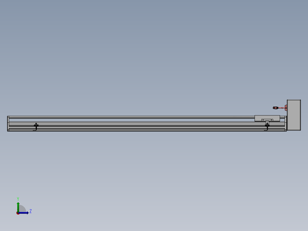 精密模组MT170-L125-1400-LU-M75-C4左视图