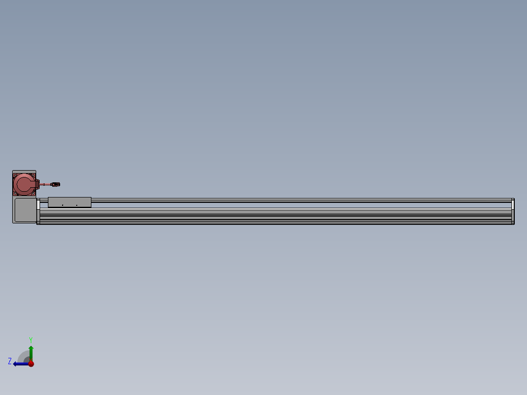 精密模组MT170-L125-1400-LU-M75-C4右视图