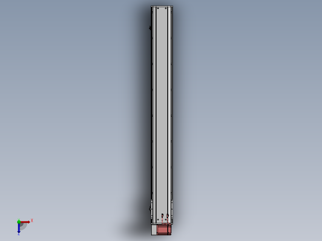 精密模组MT170-L125-1400-LU-M75-C4俯视图