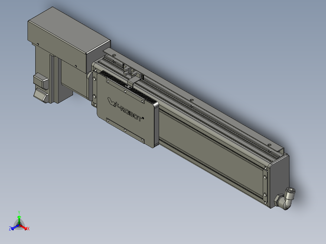 威洛博VBC10-S250-BR-P40正等轴测图