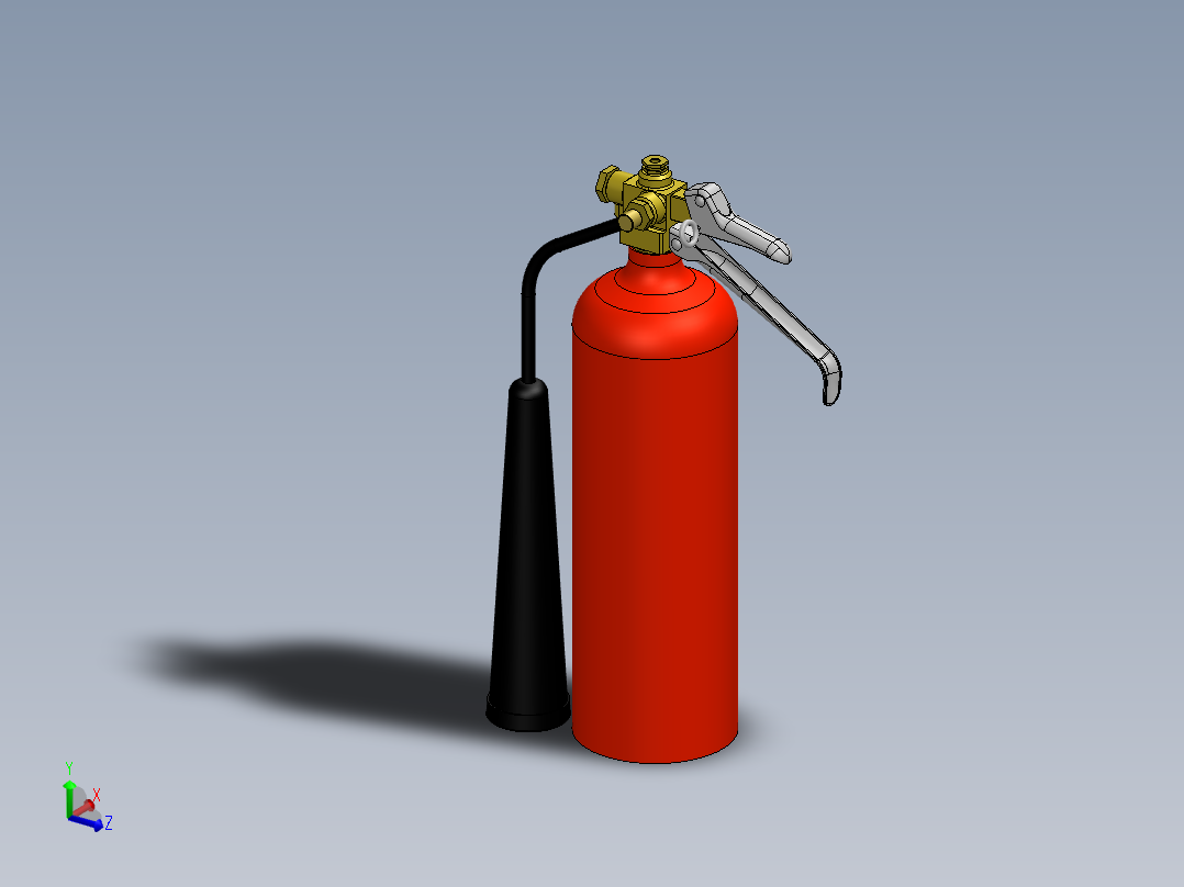 4磅二氧化碳灭火器