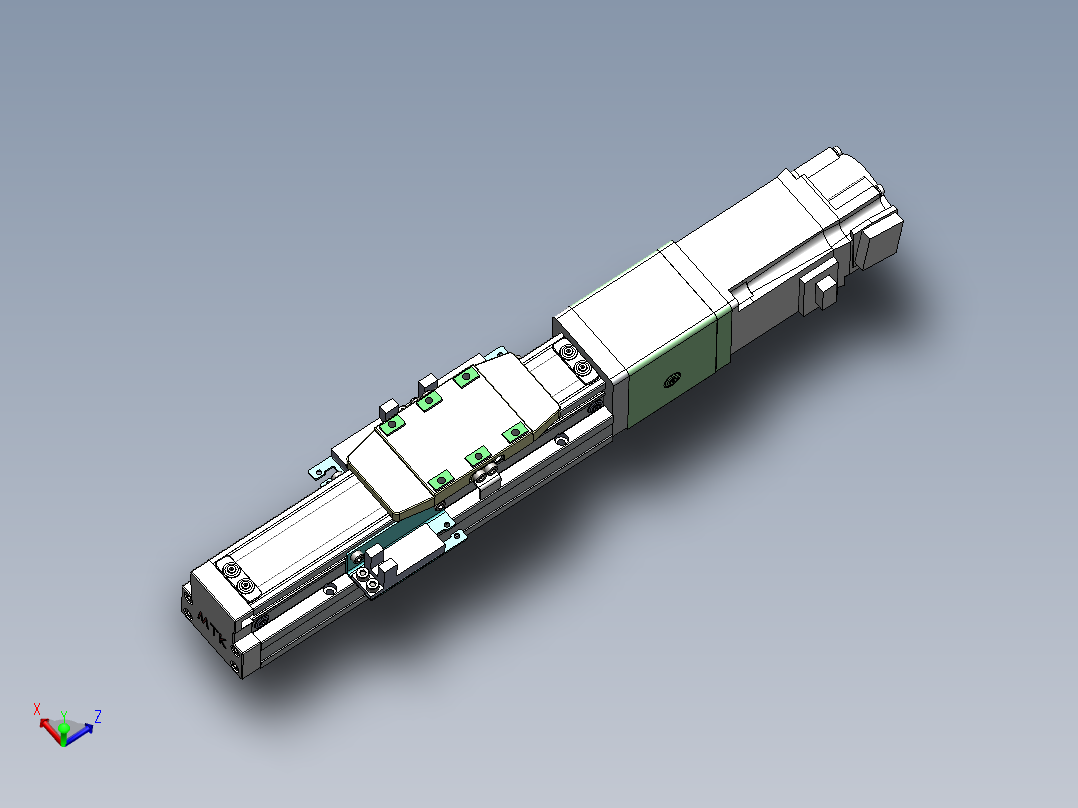 GTH内嵌丝杆全封闭GTH4-BC-100W