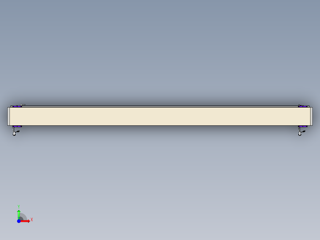 威洛博VL系列直线电机模组-2VL22H1-S3300前视图