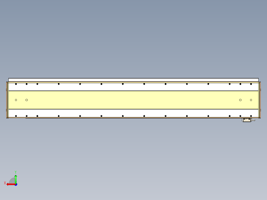 威洛博LC系列3d模型模组LC17E1Y-S1000后视图