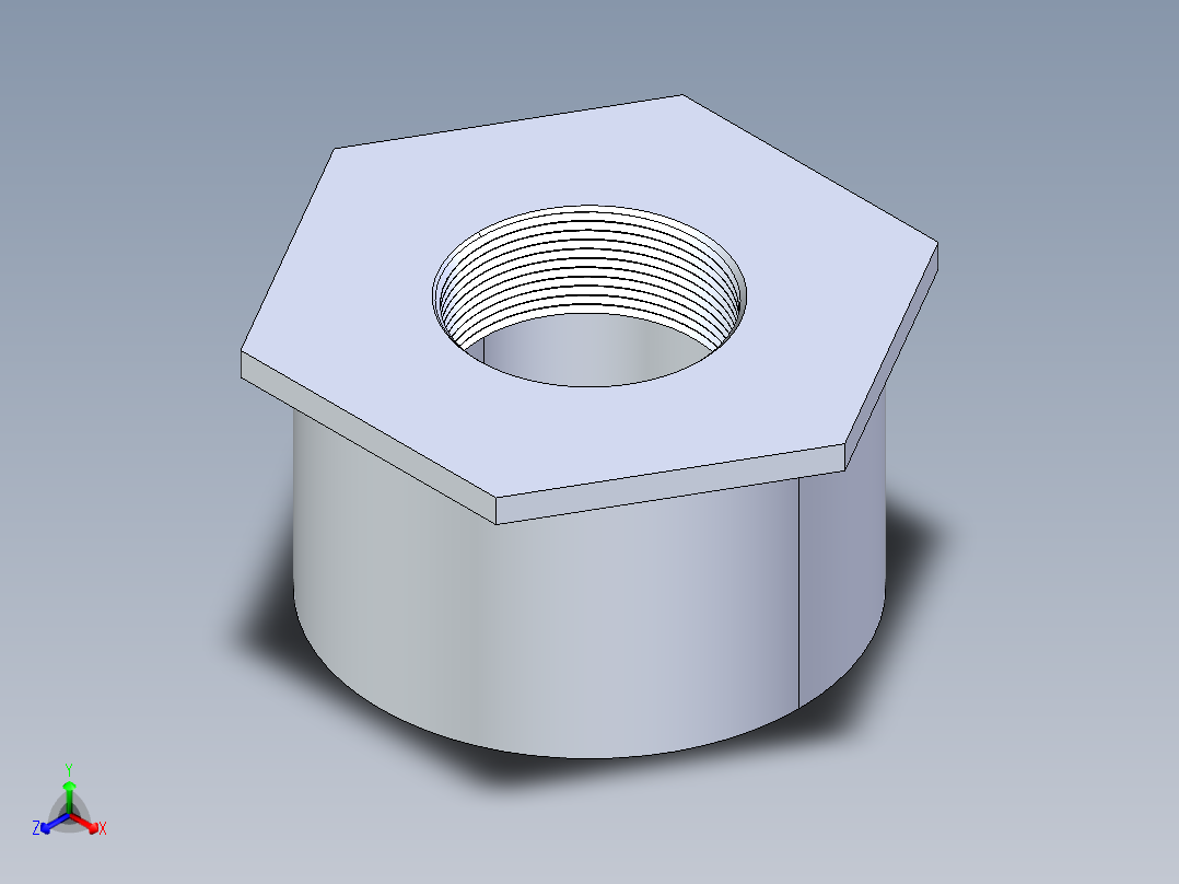 聚氯乙烯配件17-Sch80_ReducerBushing_FPTxSPIG_838-420_4in x 2in