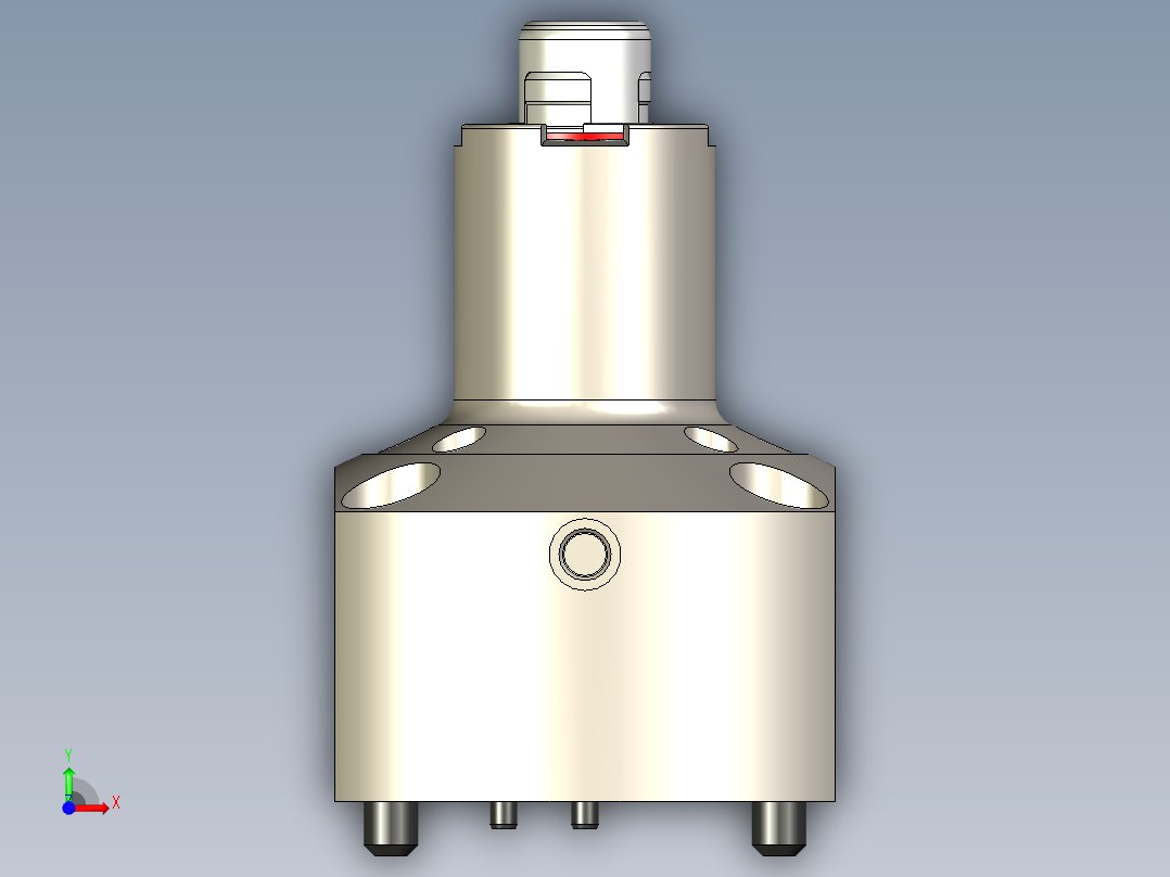 KOSMEKSFA3000-G0A-150-H75多系列多零件图纸模型多系列多零件图纸模型前视图