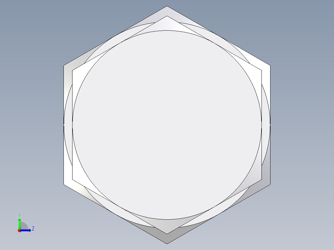 卡套式工业通用硬管接头EO_Blanking_plug_for_tube_ends_ROV38ZS71左视图