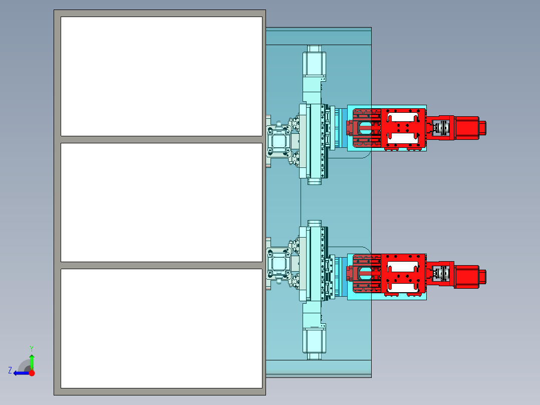 双头双位精密研磨机ug10右视图