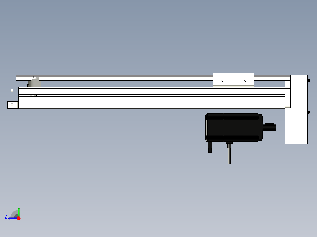 Toyo东佑达直线模组-ETH13-450-BM-400W右视图
