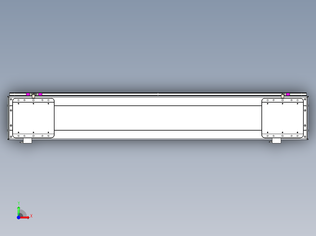 威洛博LC系列3d模型模组2LC22H2Y-S1000前视图