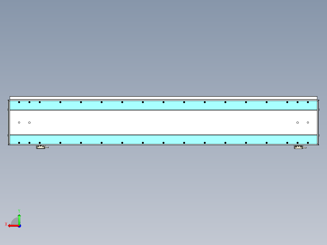 威洛博LC系列3d模型模组2LC22H2Y-S1000后视图