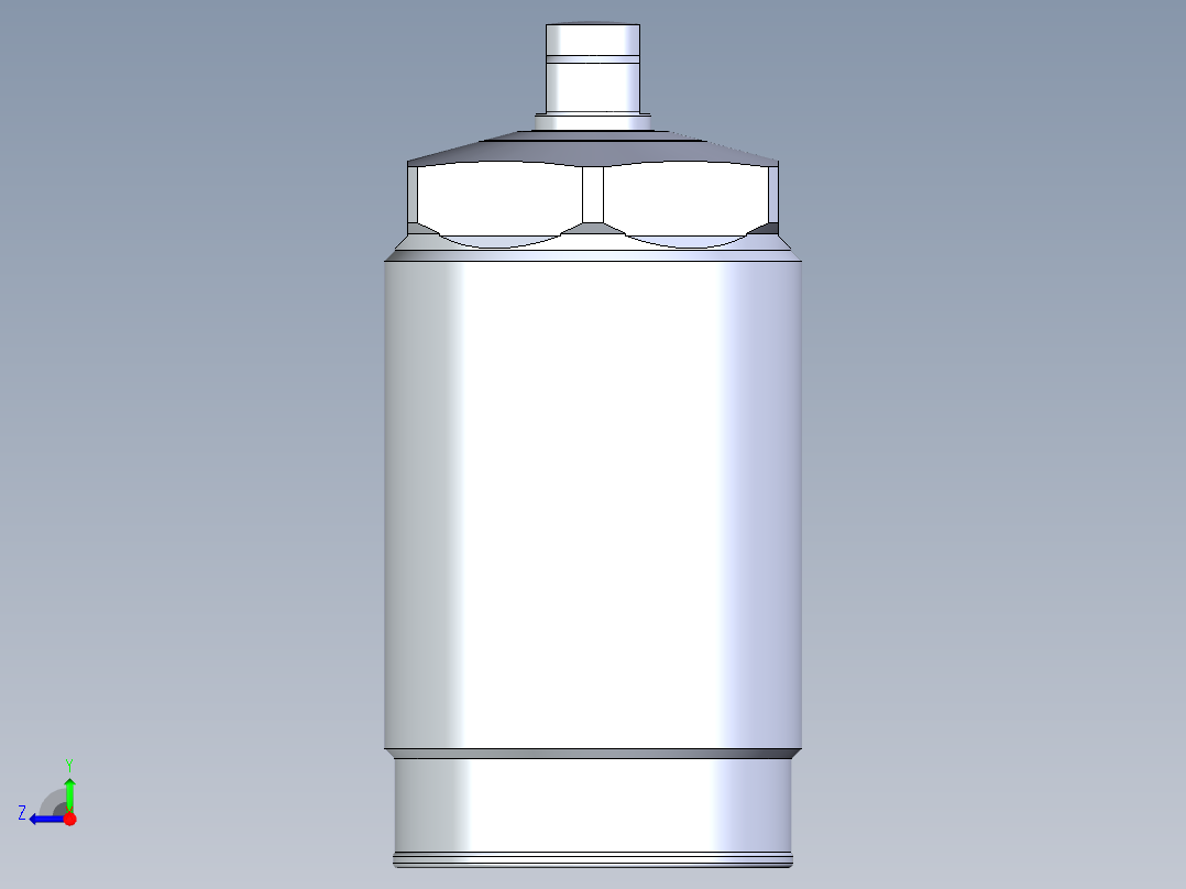 KOSMEKWNC1600多系列多零件图纸模型多系列多零件图纸模型右视图