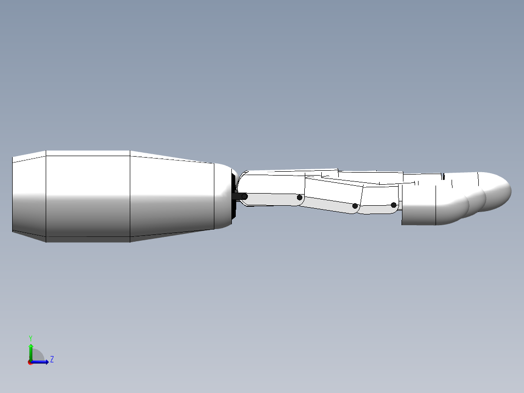 仿生机械手 (42)左视图