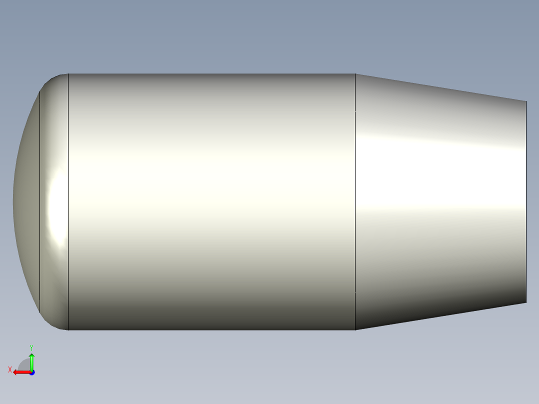 把手I.280-3D多系列多零件图纸模型后视图