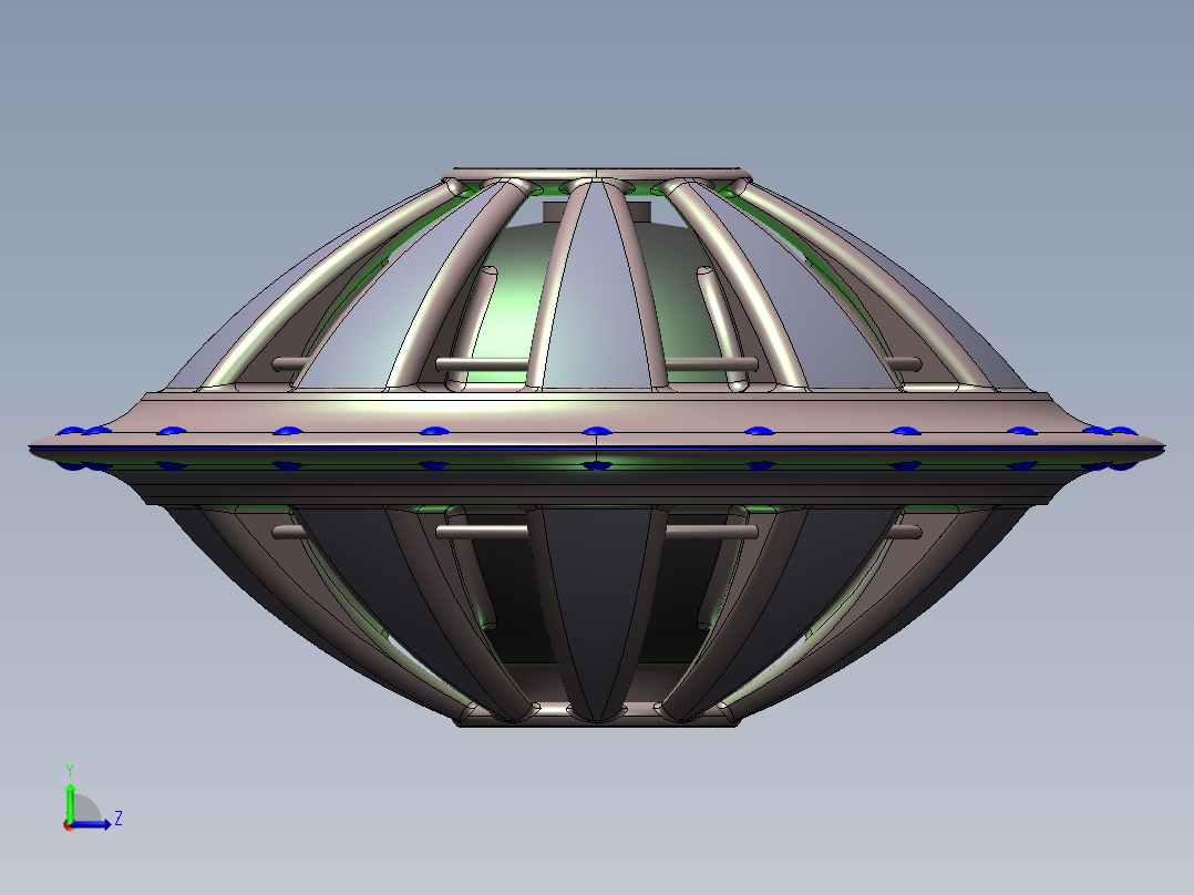 ufo外星飞船3左视图