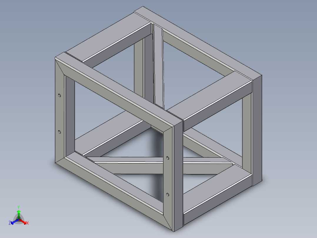 绞车 卷扬机 (7)正等轴测图