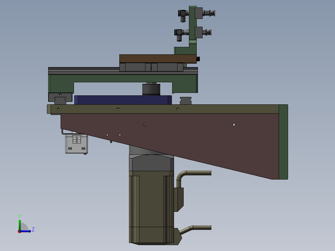 凸轮（ppu）机械手左视图