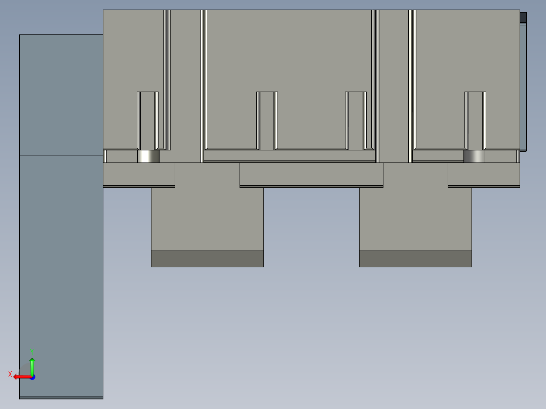 西门子断路器后视图