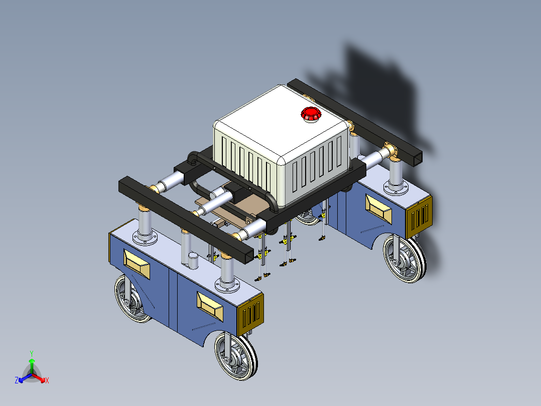 自走式喷药<span style='color: red'>机器人</span>