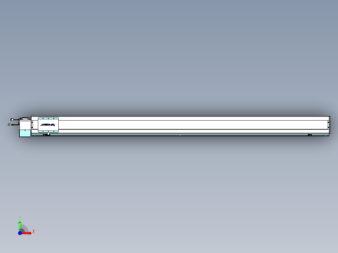 威洛博VBC同步带传动一无尘环境VBC14-L45-S2050-BLD-ZP75-C3前视图