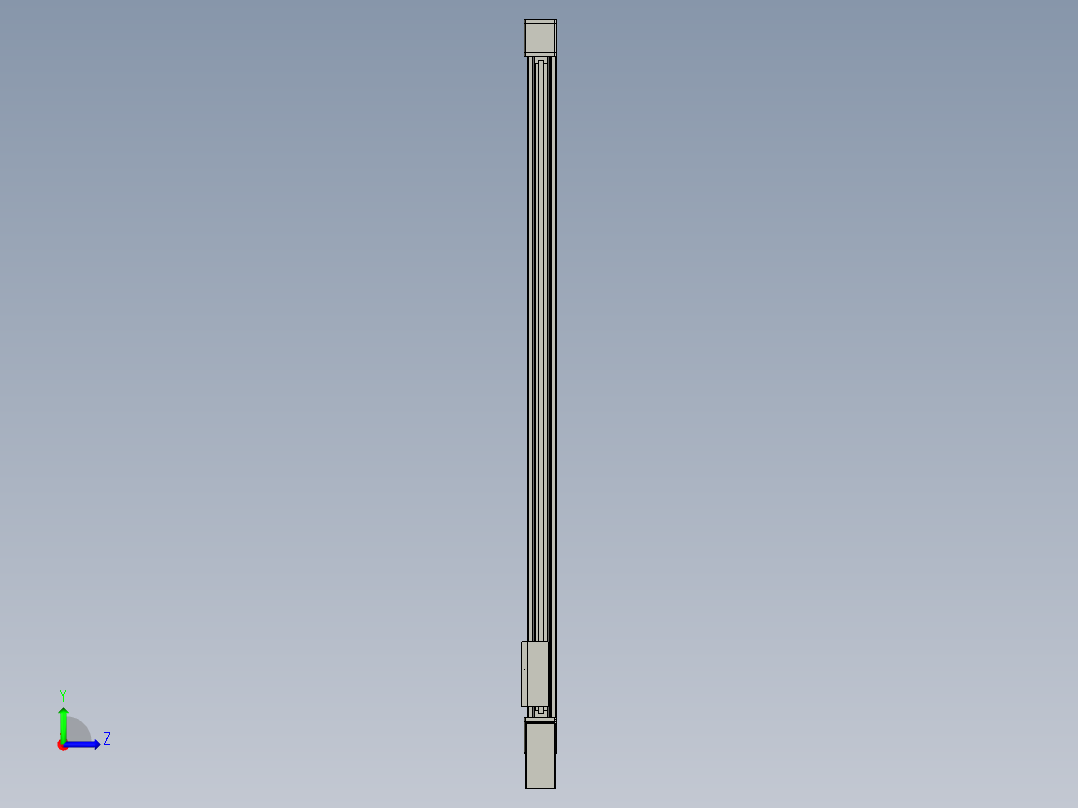 欧规系列-GB8-L96-S1600-BL-P40-MS3左视图