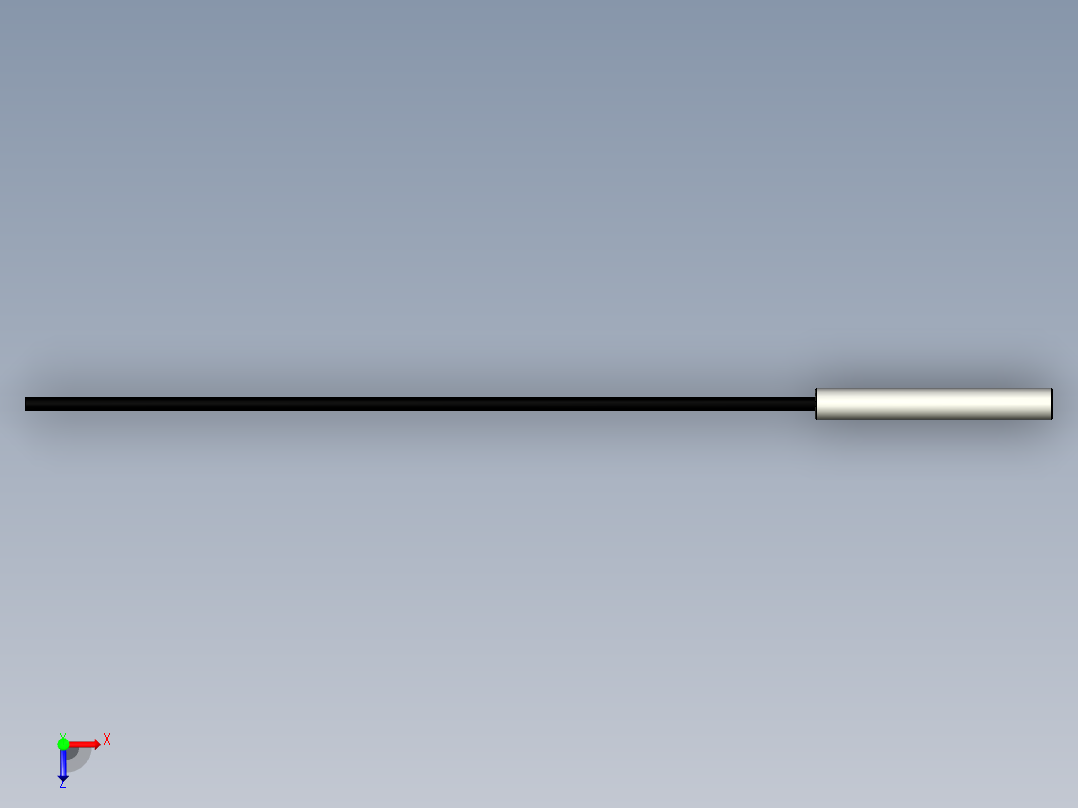 光纤元件漫反射型FR-D210Q俯视图