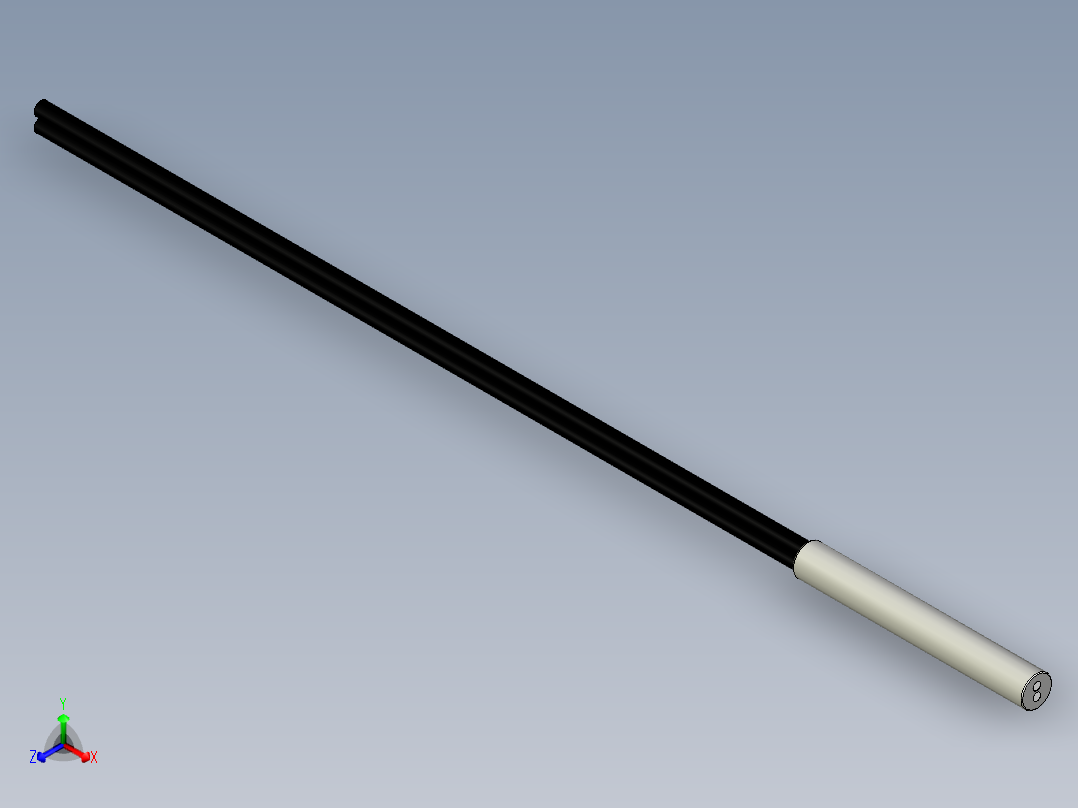 光纤元件漫反射型FR-D210Q正等轴测图