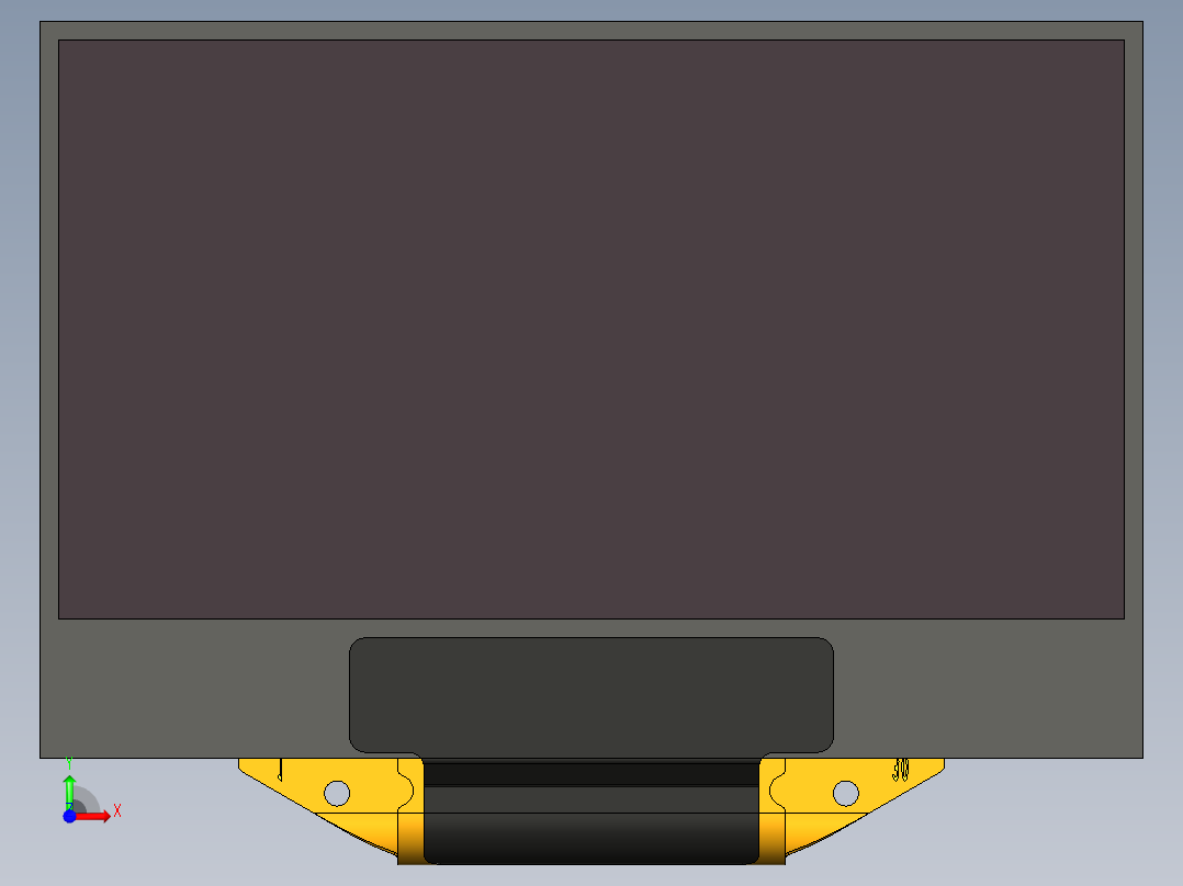 光电元件封装-UG-2864KSWLG01前视图