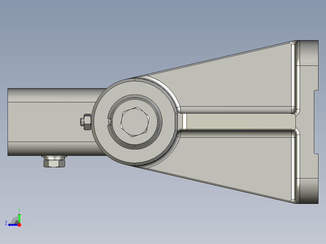 电梯导轨设计模型512892==25右视图