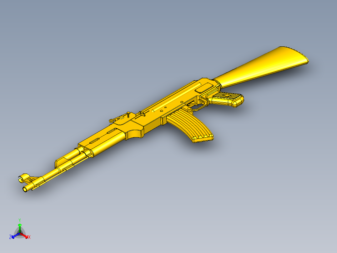 <span style='color: red'>黄金</span>ak47突击步枪