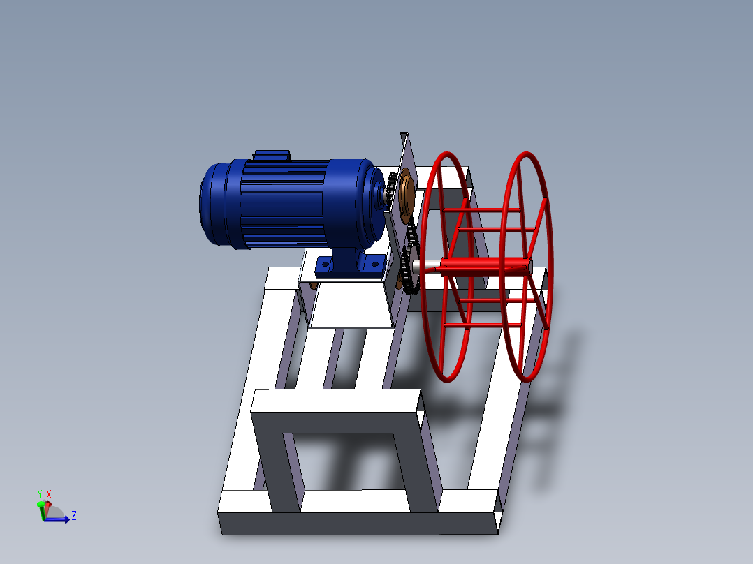 <span style='color: red'>收</span>绳<span style='color: red'>机</span>（sw2015