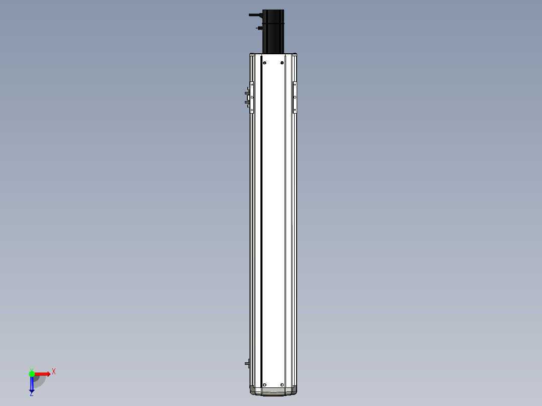 Toyo东佑达直线模组-ETH13-750-BC-200W+煞車俯视图