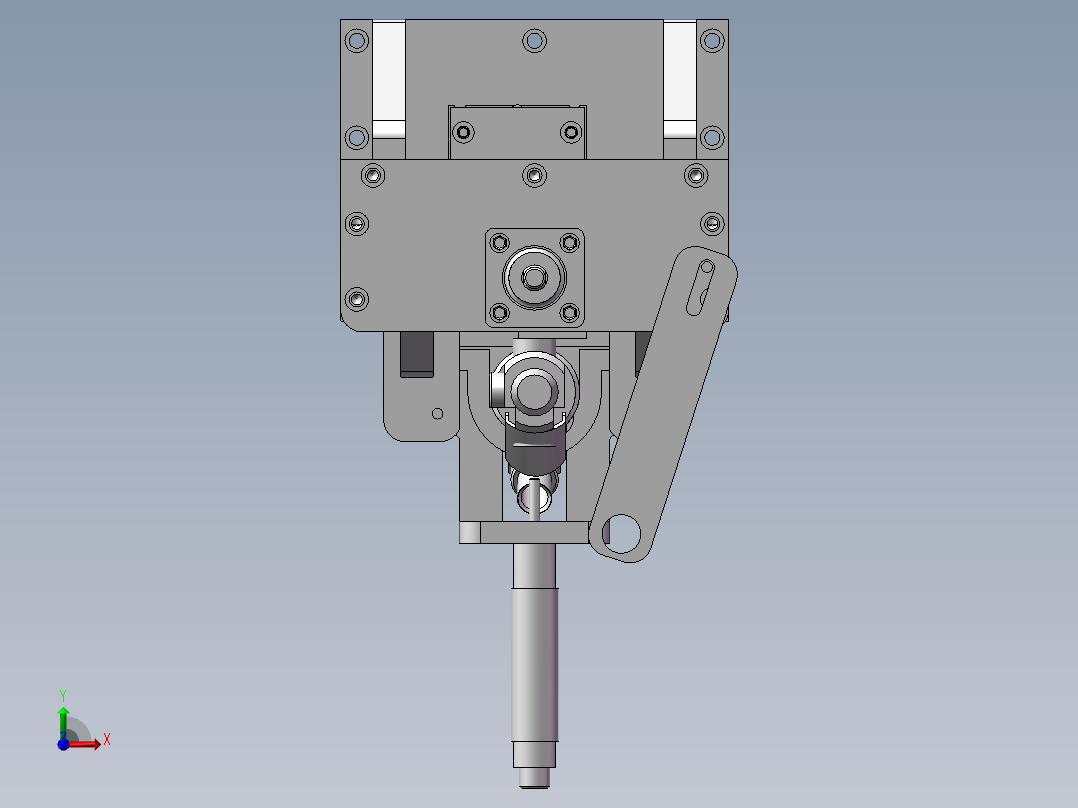 螺丝自动上料锁附前视图