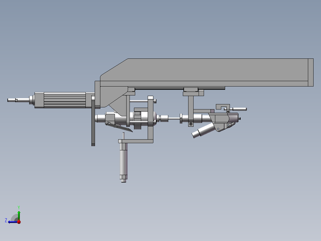 螺丝自动上料锁附右视图
