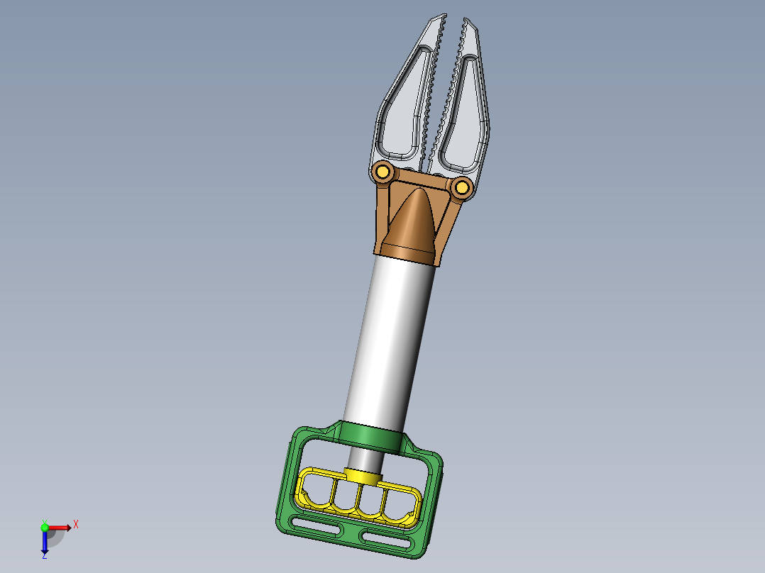 机械爪 3D图纸 (28)俯视图