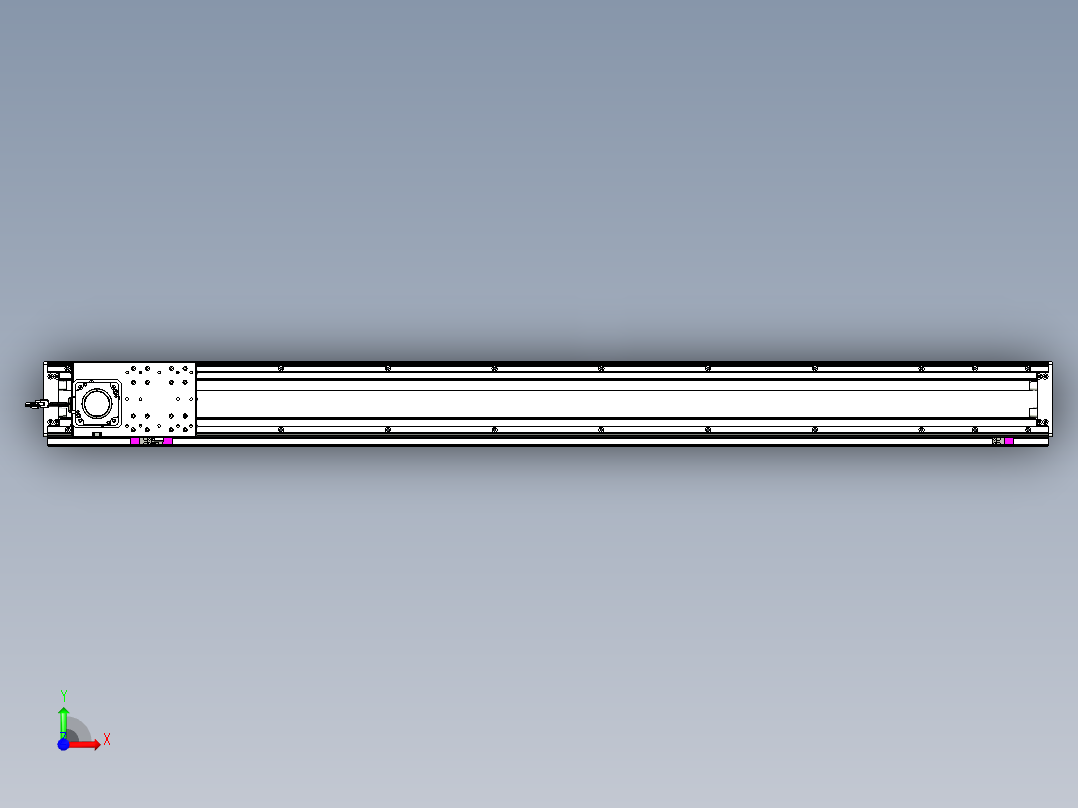 威洛博VG 系列模组VG14-L45π-S1550-BC-ZP40B-C3-K前视图