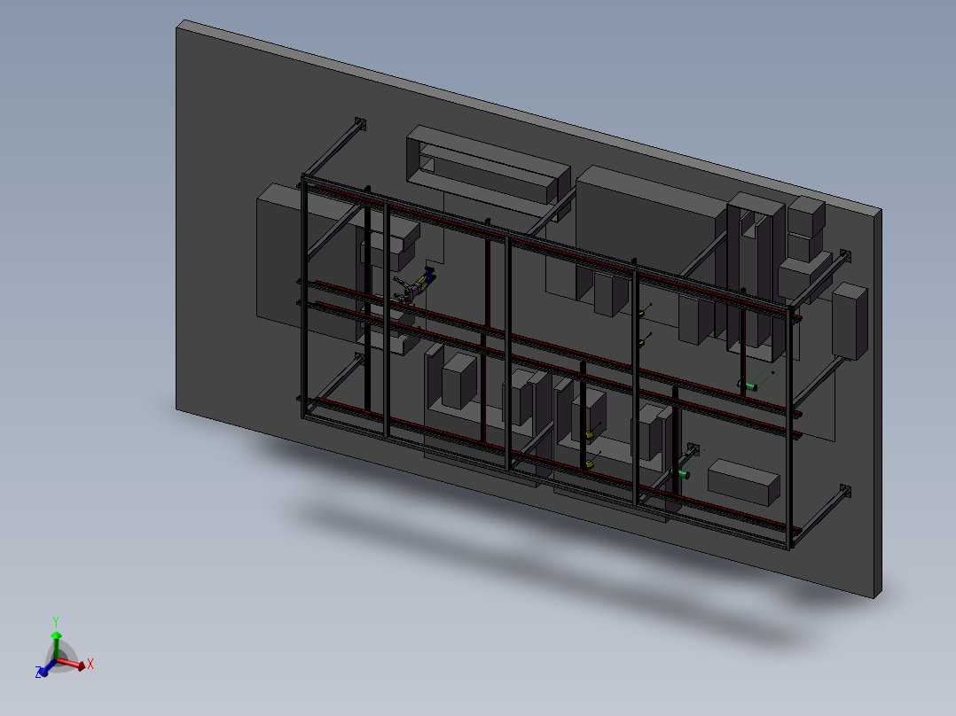 物流输送线KBK轨道