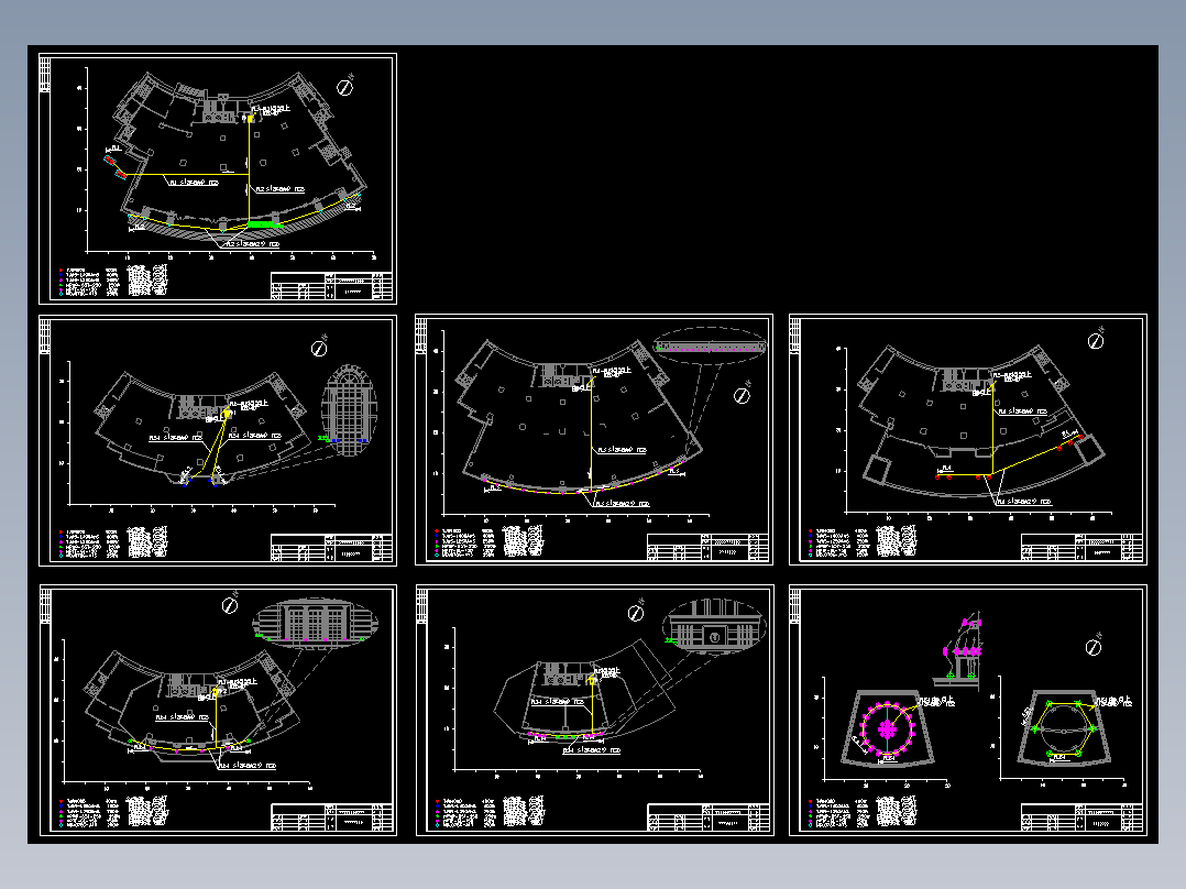 银行大楼泛光照明设计图