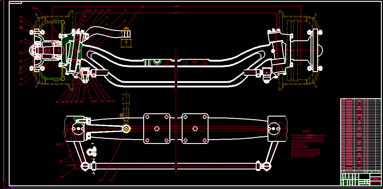 578_重型自卸汽车设计（转向系及前桥设计）
