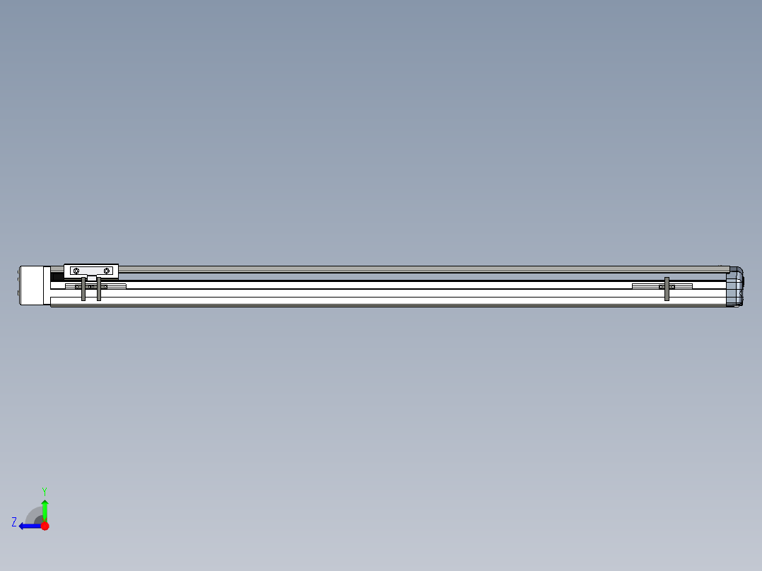 Toyo东佑达直线模组-ETH12-950-BR-200W右视图