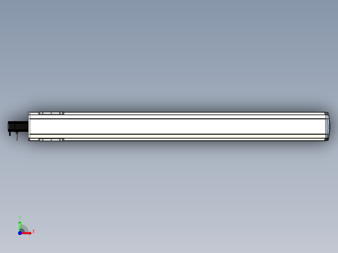 Toyo东佑达直线模组-ETH17-1500-BC-M40-A2前视图