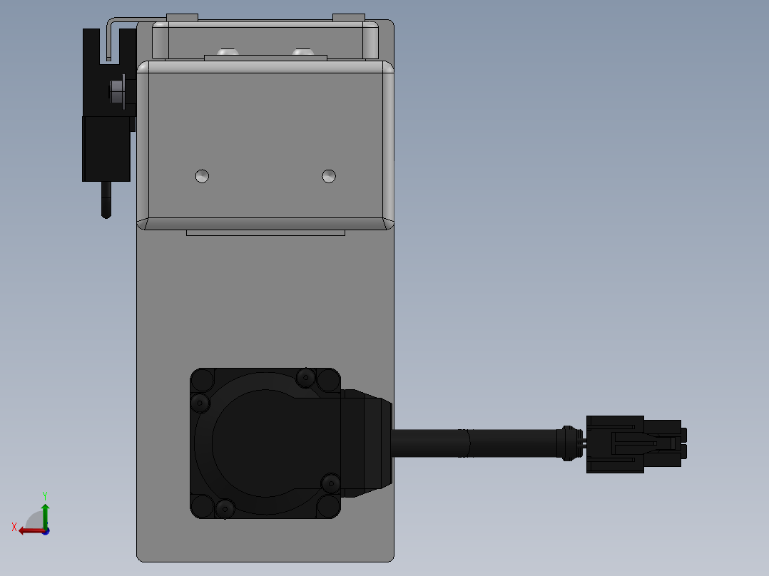 精密模组MY60-T10-600L-BM-P10-C4-C后视图