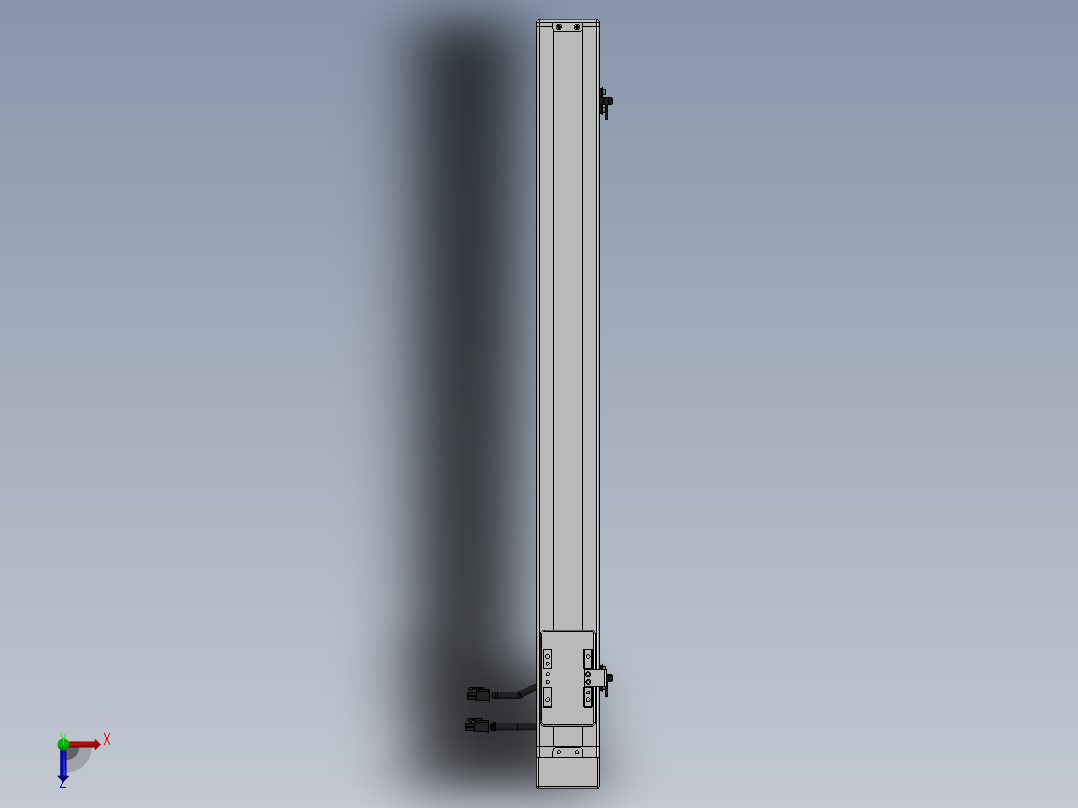 精密模组MY60-T10-600L-BM-P10-C4-C俯视图