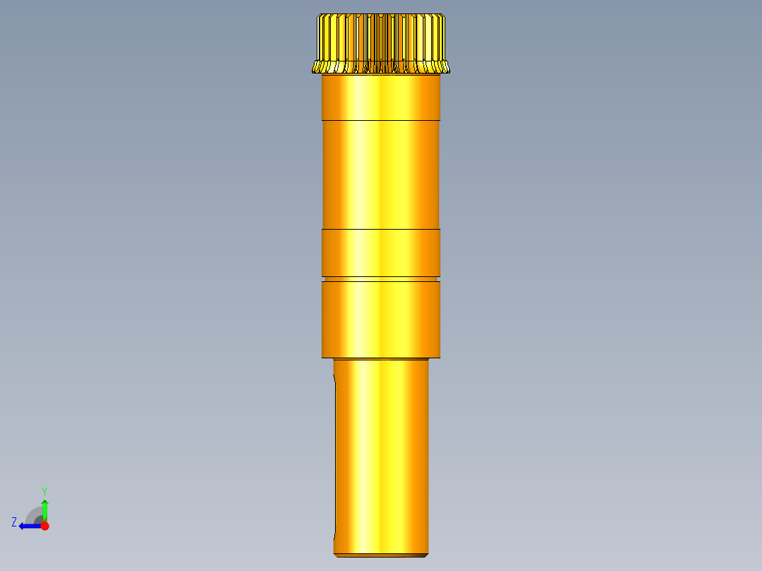 基于UG的微型行星少齿数齿轮减速器的参数化设计【含三维+20张CAD图+文档】右视图