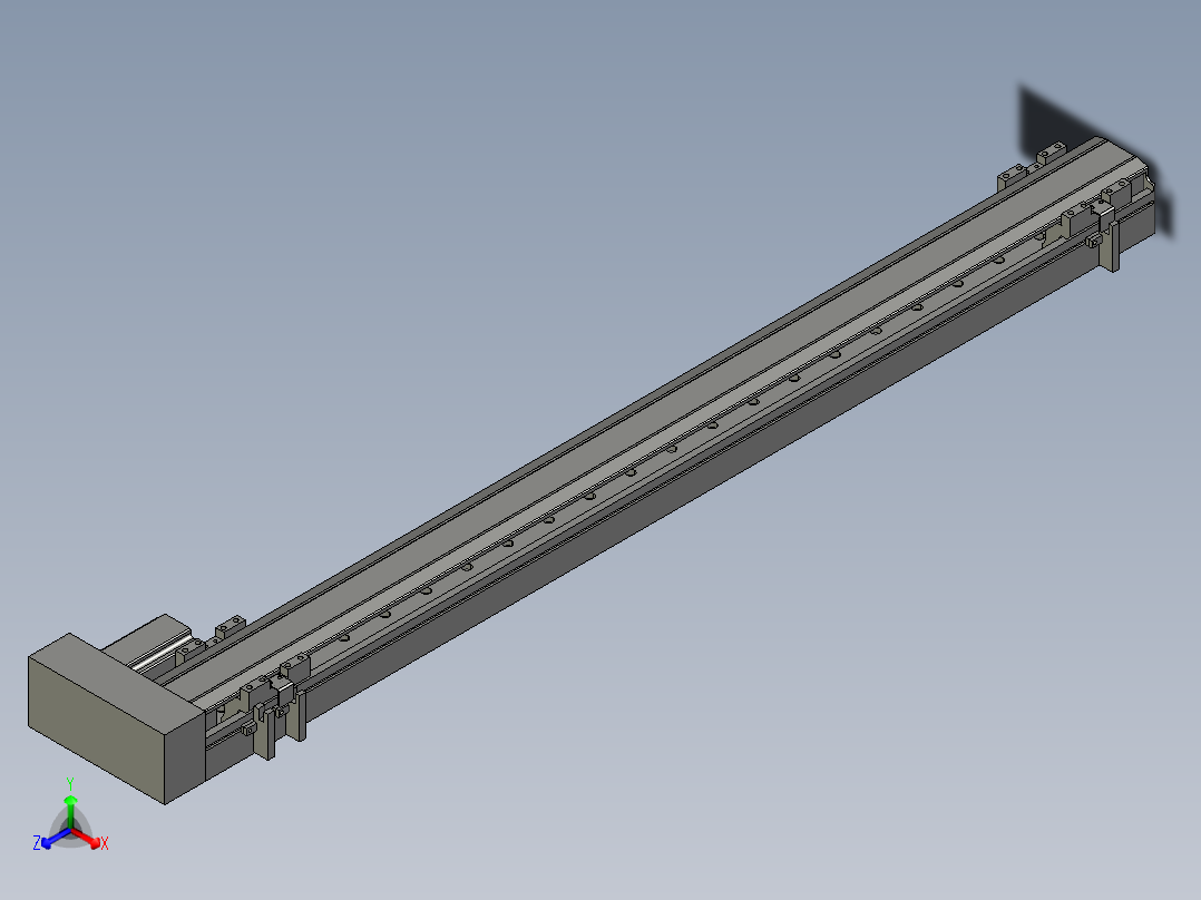 直线模组LHA6-S800-R-100W(16丝杆)设计图纸